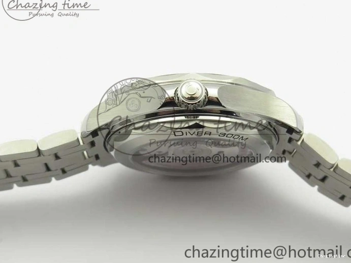 0419 ZeroBulk 2018 Seamaster Diver 300M OMF Best Edition Blue Ceramic Blue Dial on SS Bracelet A8800 (Black Balance Wheel) 7957